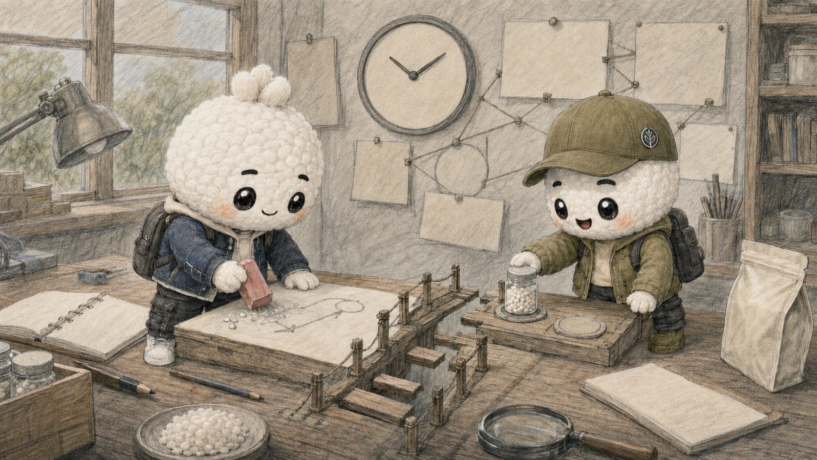 Editorial illustration: lessons